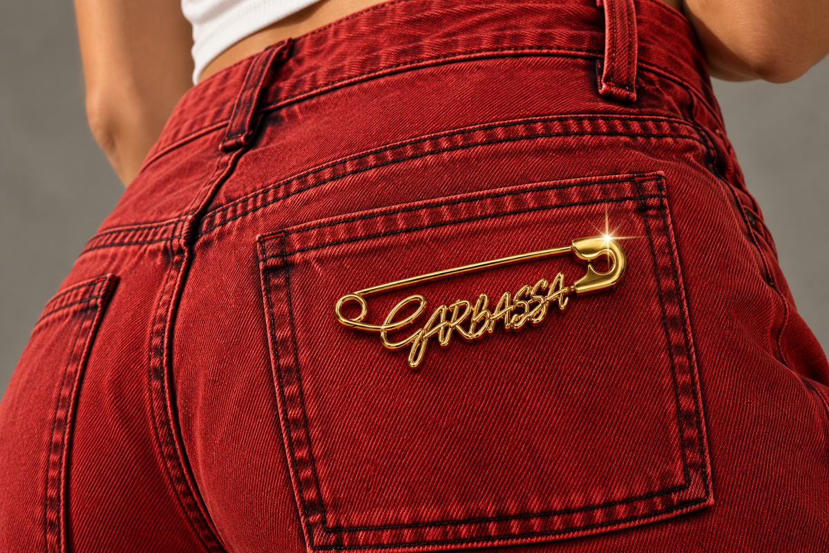 Pantalón rojo Carbassa Studio – vista 2