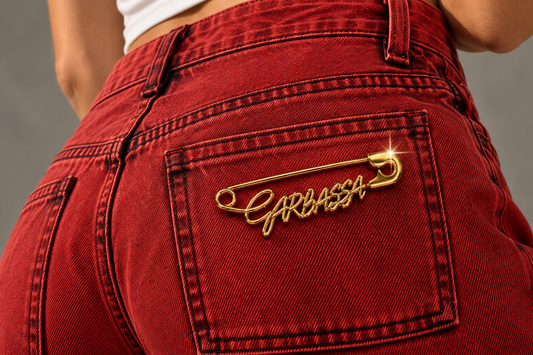 Pantalón rojo Carbassa Studio – vista 2