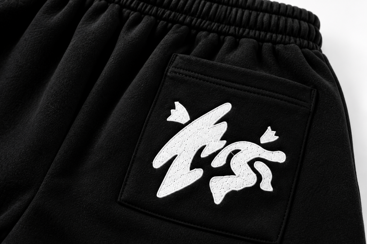 Pantalón corto negro Carbassa Studio – vista 4