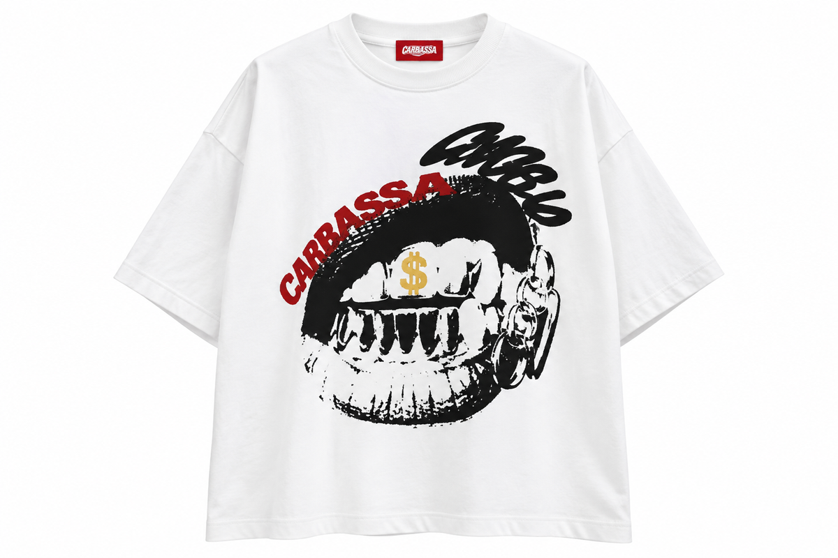 Camiseta de manga corta Dientes Carbassa Studio – vista 4